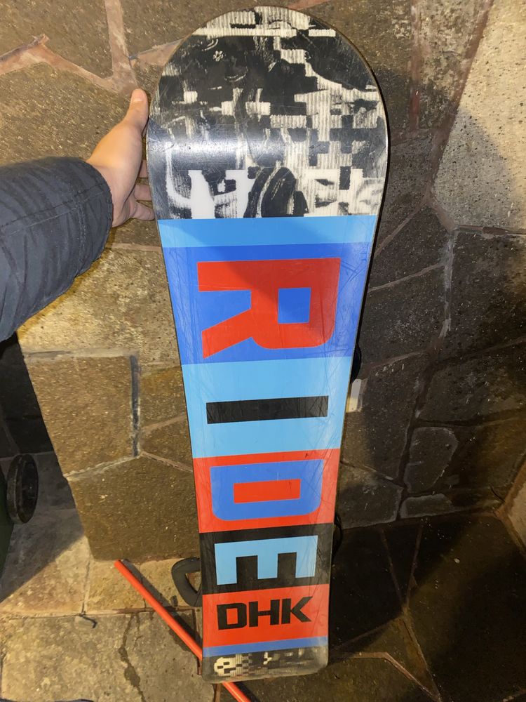 Сноуборд Ride DHK Snowboard 142см + крепления burton custom