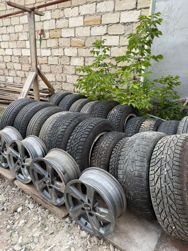 Продам шины разные и диски
