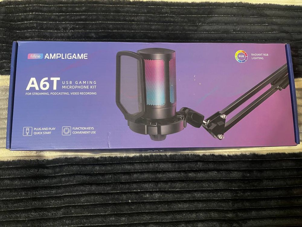 Микрофон FiFine AmpliGame A6T