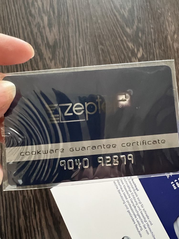 Zepter набор кастрюль Цептер
