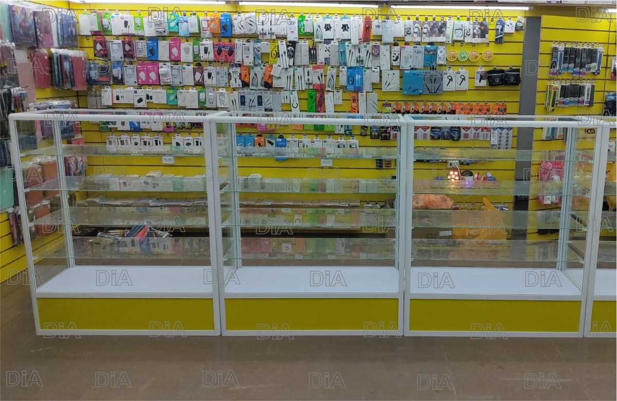 Прилавок торговый из профиля и стекла, Акция,витрина,для магазина alpr