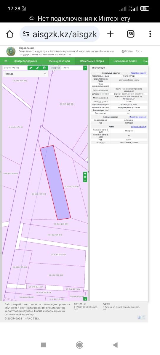 Алматы -Кунаев 3.5 га