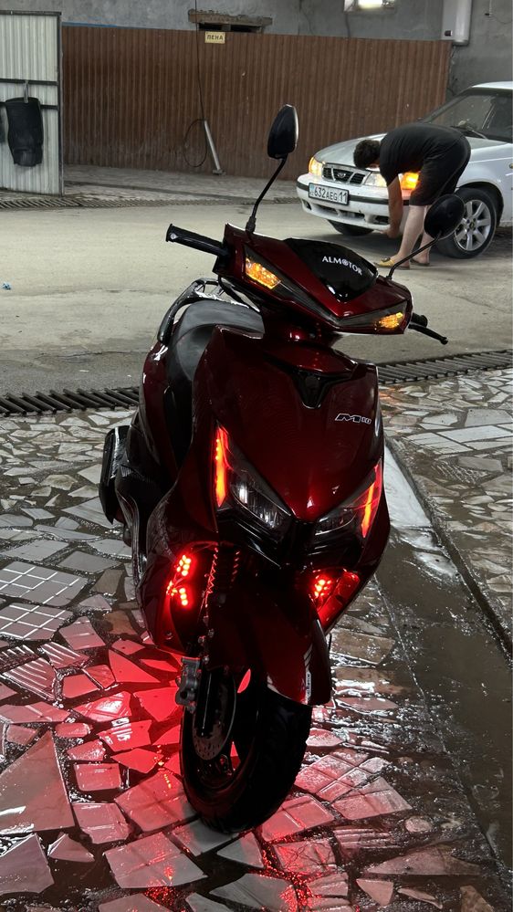 М8 про на хаду 165 куб ALM|moto нови 2мың пробек кофра бар каска бар