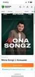 Продам билет на концерт Mona Song 19.04.25 в Астане покупала за 16к