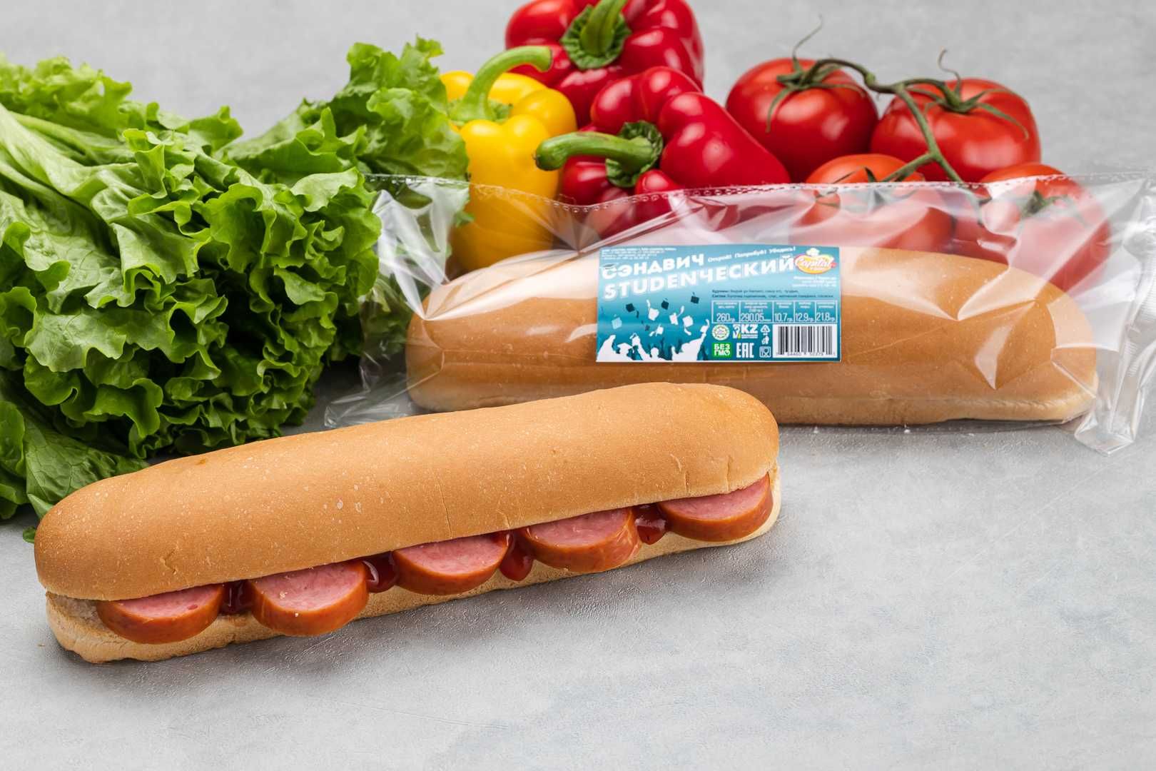Изготовление продажа выпечка на заказ сэндвич хот-дог fast food
