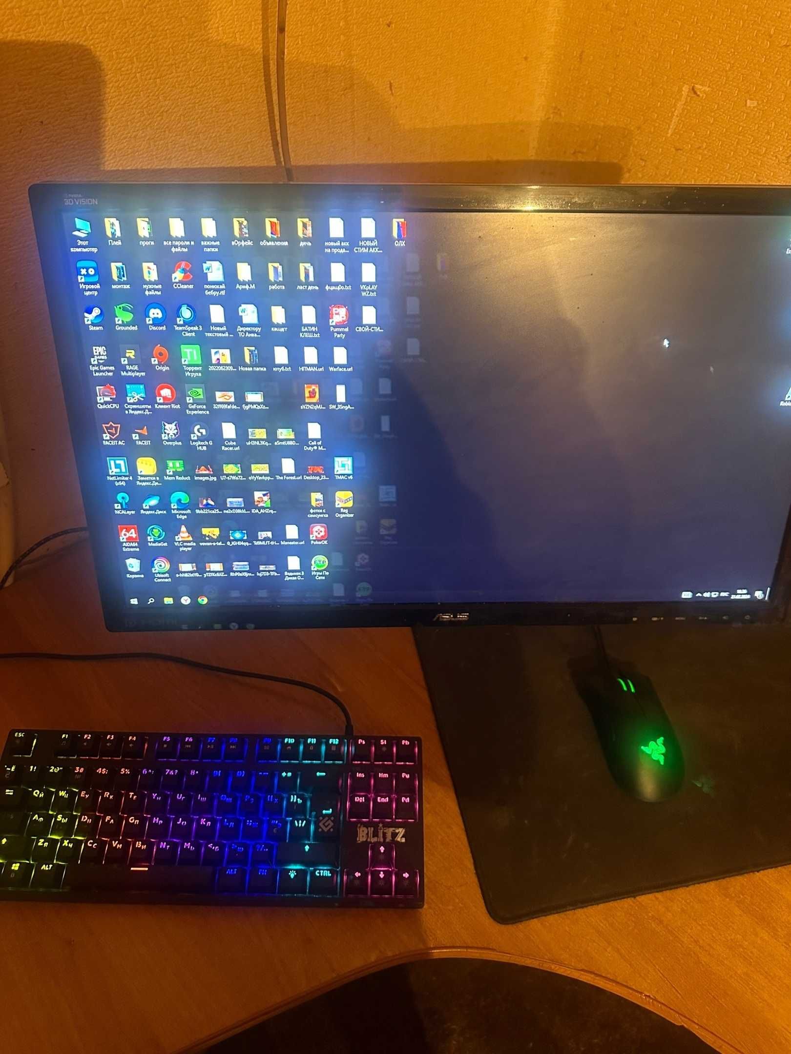 Игровой компьютер i3 9100f+ GTX1660 SUPER