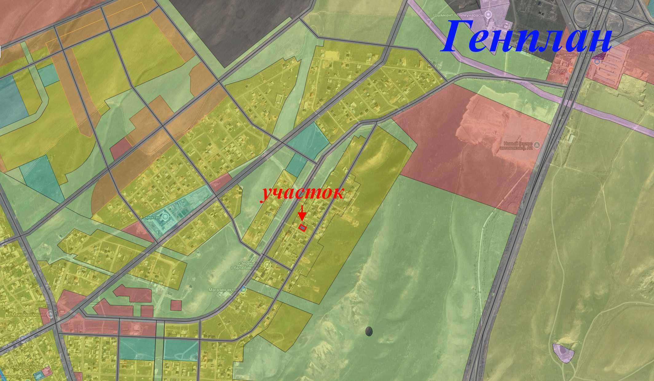 мкр Құлагер (Арғымақ) Құтарыс көшесі, Угл. участок, уч №125 - 10 соток
