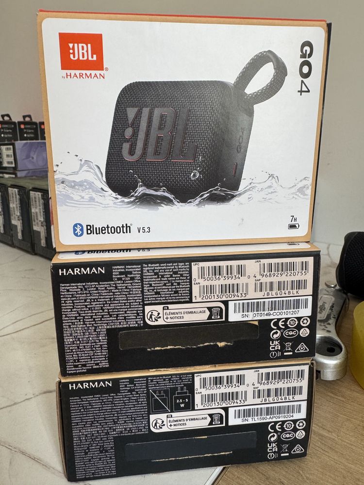 JBL GO 4 черный новые