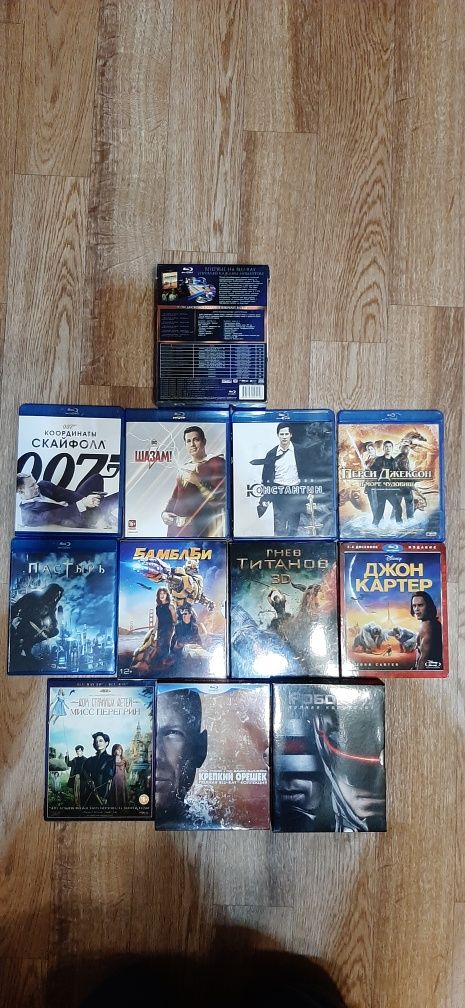 Фильмы на лицензионных блю-рей (blu-ray) дисках