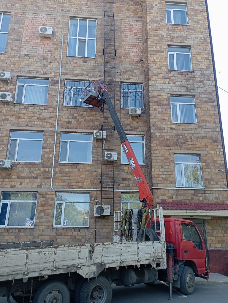 Услуги манипулятора и автовышки