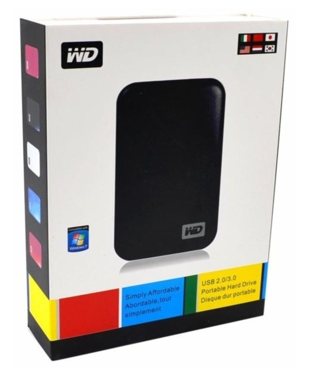 Внешний жесткий диск новый. Срочно!  на 1ТВ от Western Digital