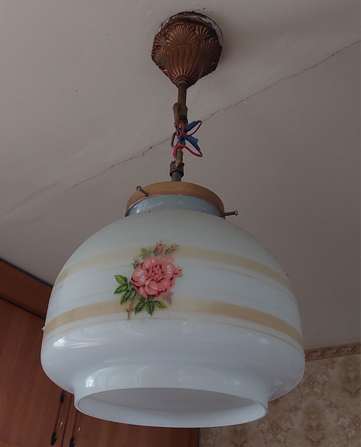 Люстра 3 рожка плафона