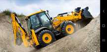 Услуги и аренда экскаватора-погрузчика JCB
