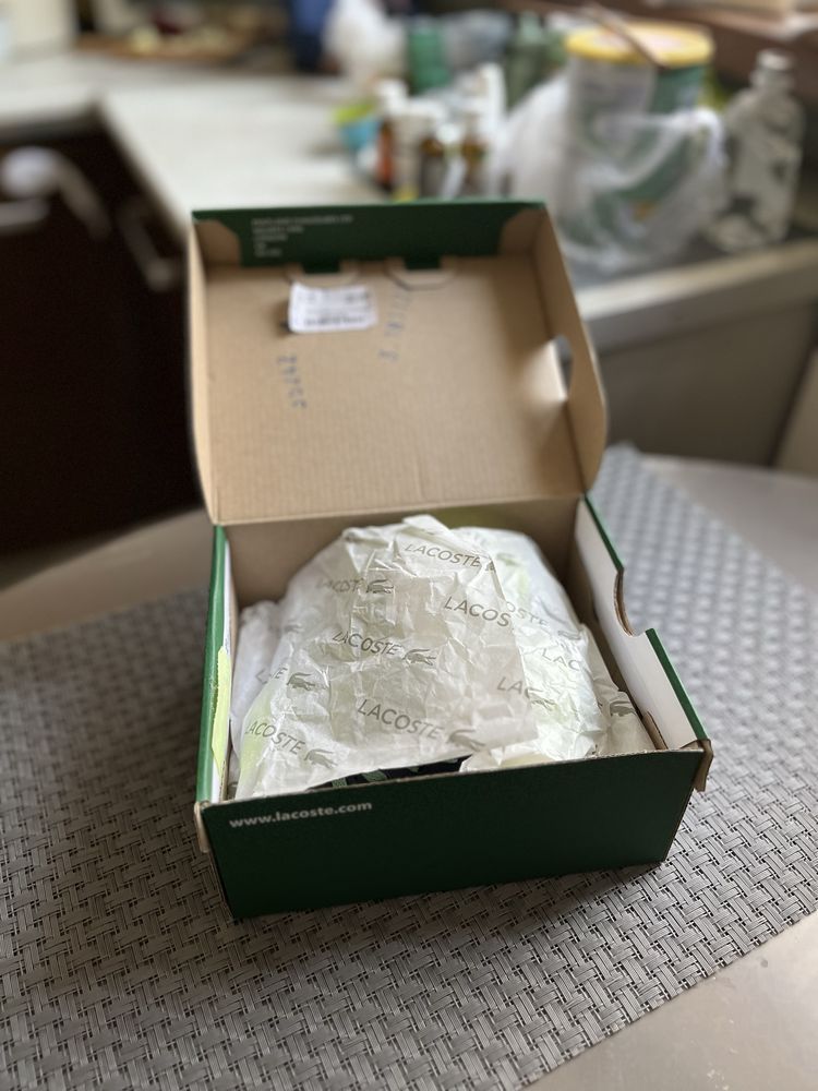 Детские кроссовки lacoste