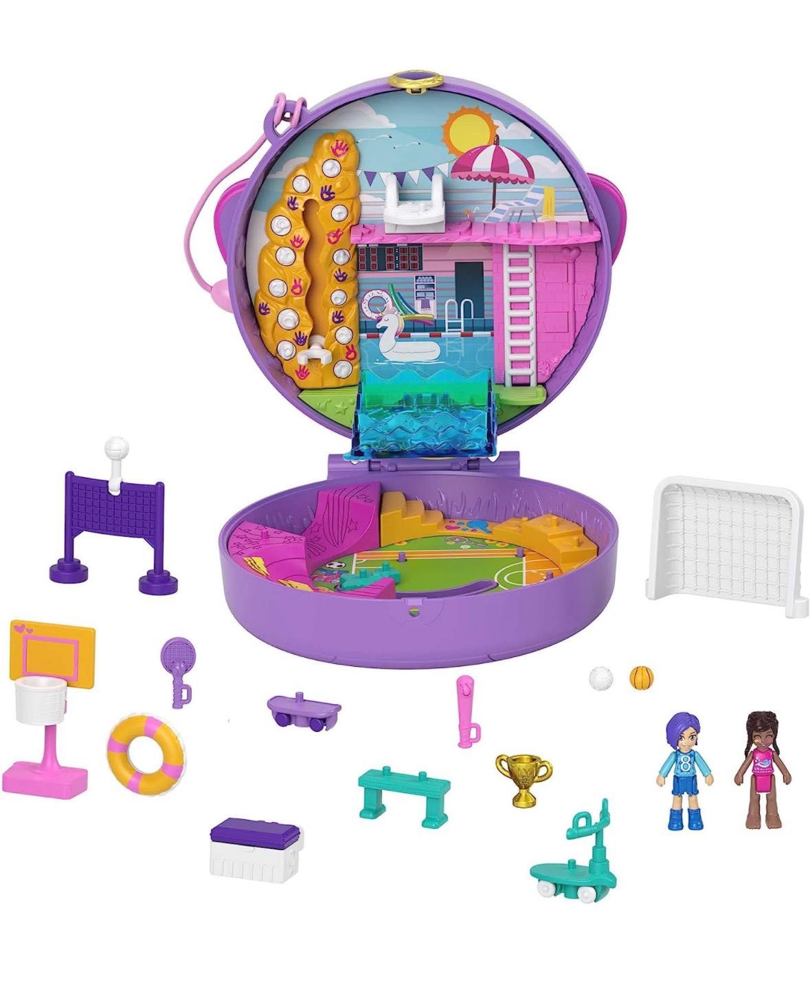 Игровой набор Полли Покет Футболл. Polly Pocket Soccer.