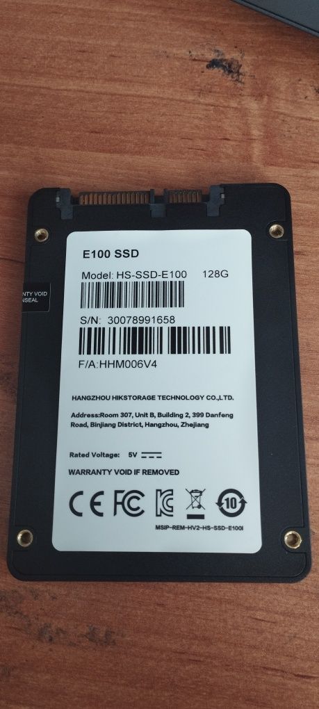 SSD Hikvision HS-SSD E100/128G 128GB