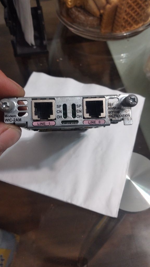 Wic-2t, vwic 1mft-e1, vwic2-2mft-t1/e1, modem wic-2am cisco