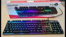 Механическая клавиатура HyperX alloy fps rgb, все есть, коробка