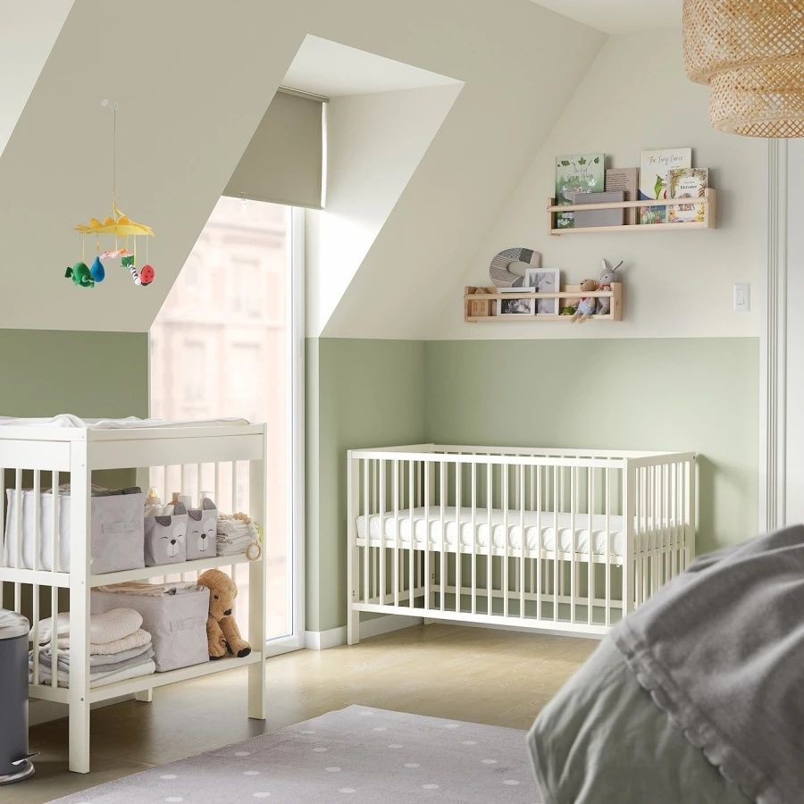 Кровать для новорожденных - IKEA GULLIVER, 60x120 см, белый