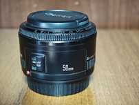 Фотообъектив CANON EF 50мм f /1-1.8 II
