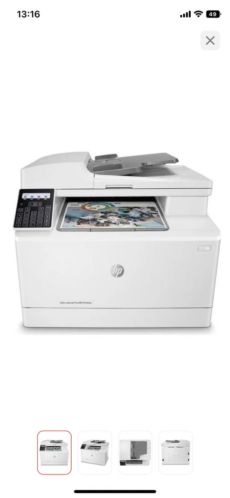 Мфу HP color laser jet pro mfp m183fw