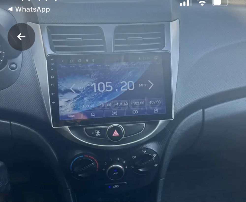 Hyundai Accent, 2014 учет кз, + новые зимние шины водитель девушка