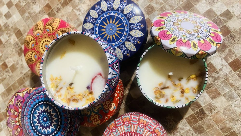 Свечи Эко, безопасные, ароматные