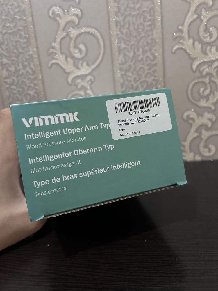 Vimmk Blood Pressure Monitor Upper Arm, 22-40cm,Электрический тонометр