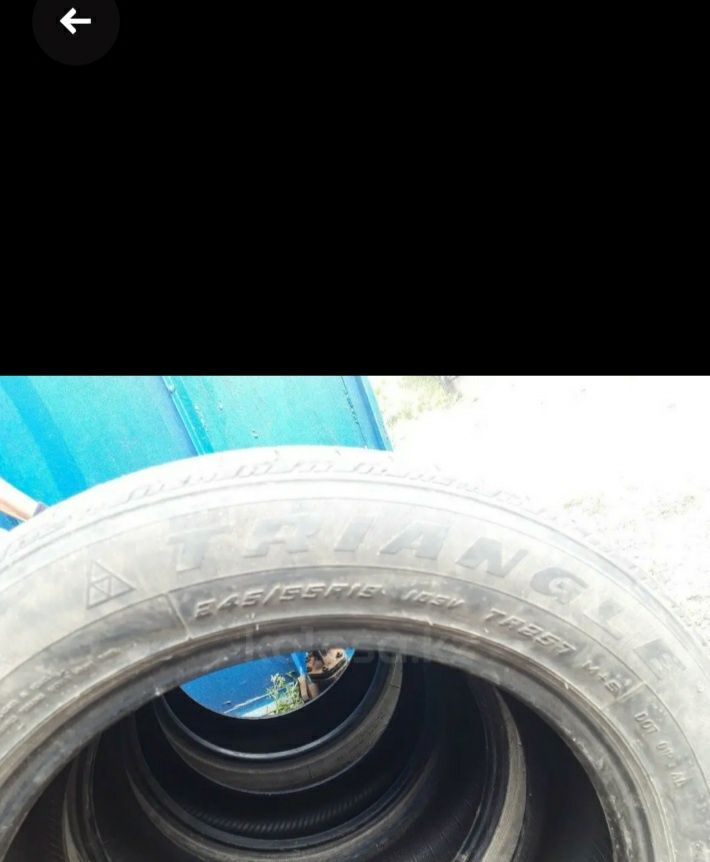 Продам шины летние комплект на 245/55R19