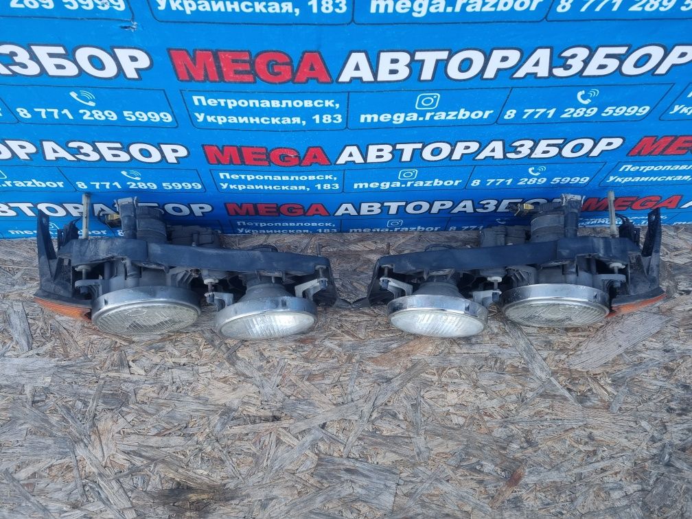 Фары на BMW E34.