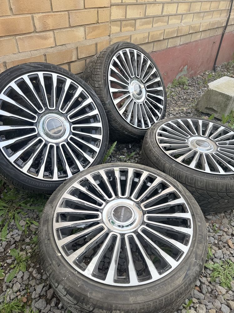 Диск титановый сшинами  mansory