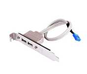 Расширительная планка в системный блок на 2 порта  USB 2.0