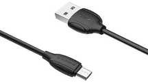 Кабель Borofone USB 2.0 (M), micro-USB 2.0 (M) черный
