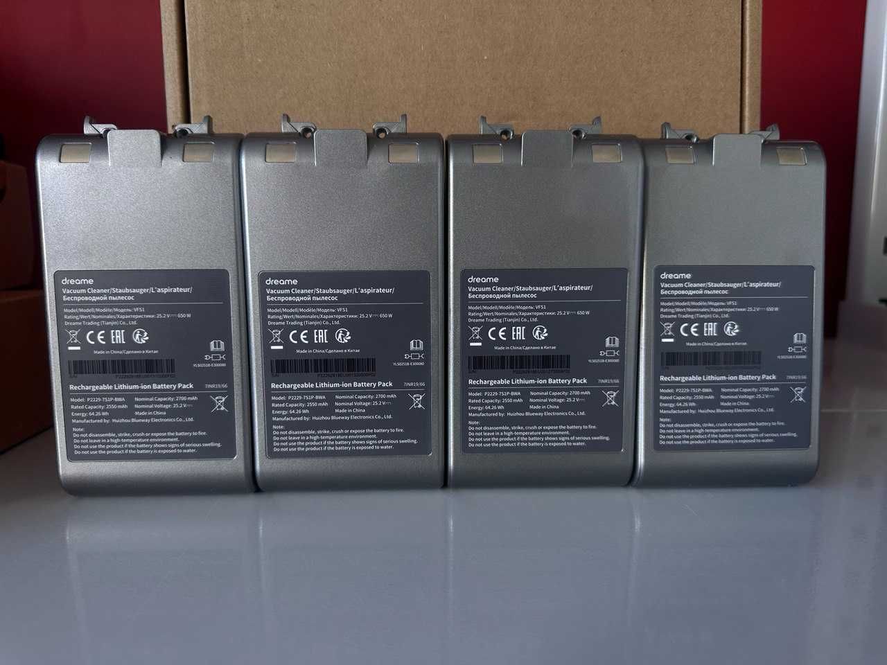 Аккумулятор Dreame V12 Pro — VFS1, 2700 mAh, оригинал  P2229-7S1P-BWA