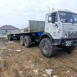 Услуги длиномера, полуприцеп  Камаз вездеход 6×6.