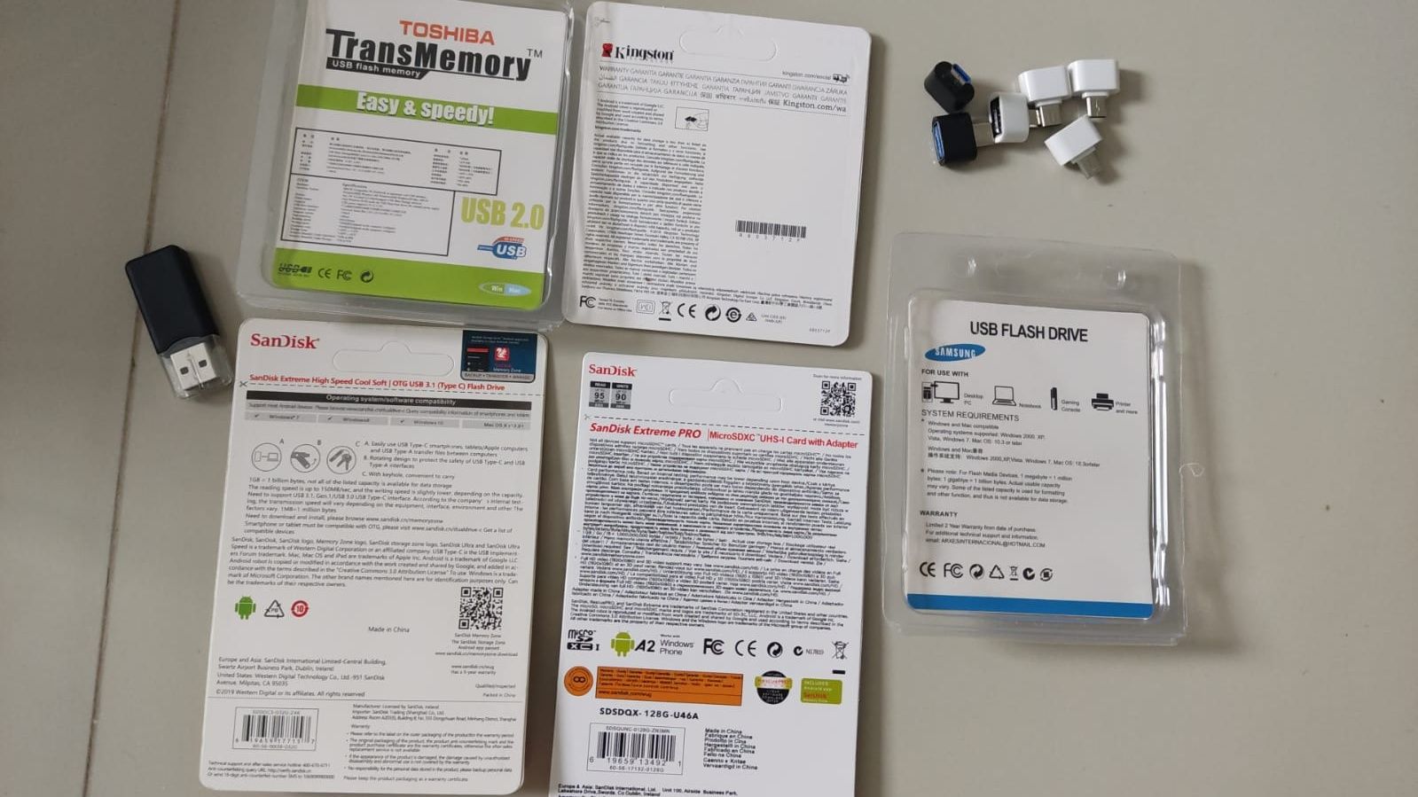 Флеш накопители(флешки) и SD-карты.(Sandisk,Samsung,Kingston,Toshiba)O