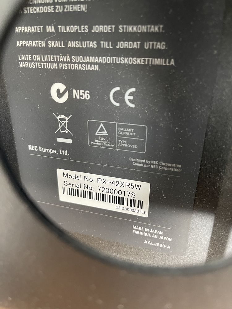 Телевизор NEC, Караоке мини система LG, подставка
