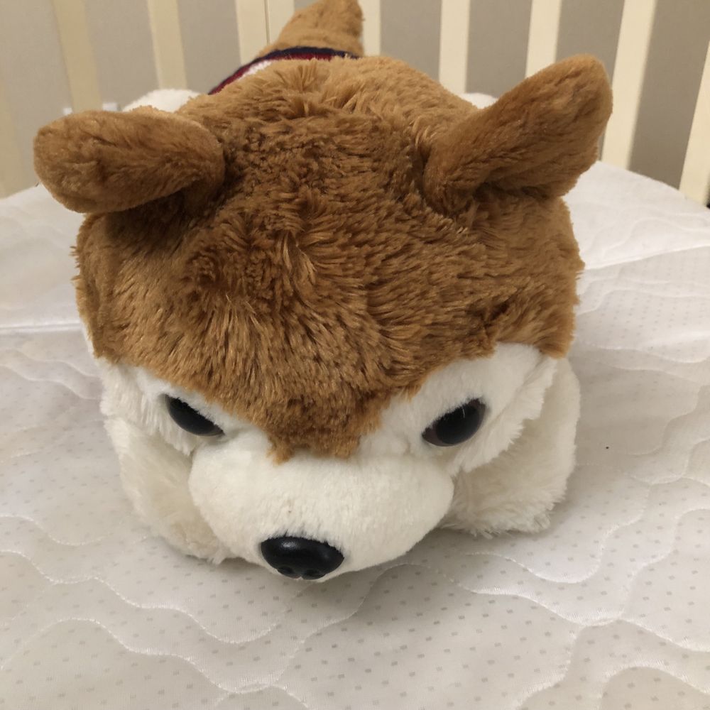 Мягкая игрушка собачка подушка
