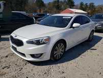 Решетка на Kia Cadenza накладная черная