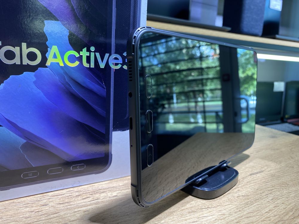 Планшет Samsung Tab Active 3, 64 GB, черный, чехол, стилус, 10408/А10