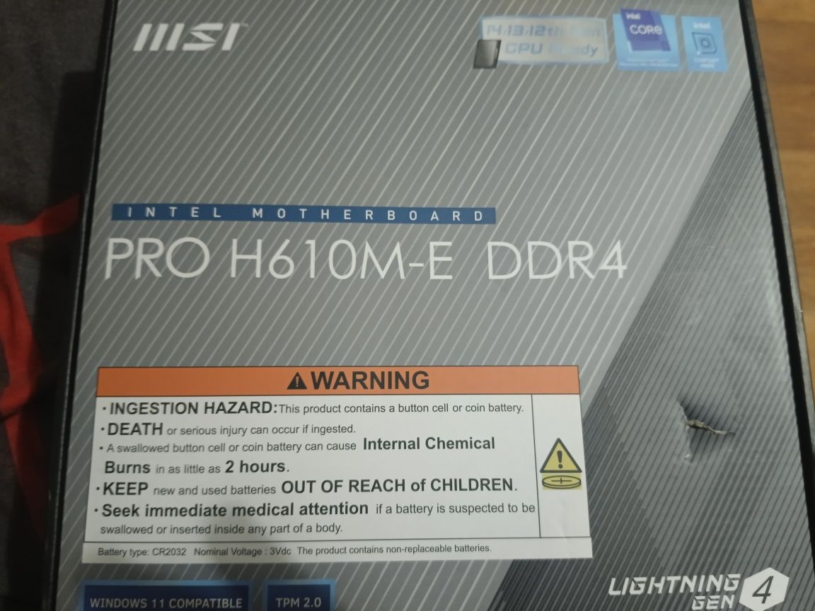 PRO H610M-E ddr-4
