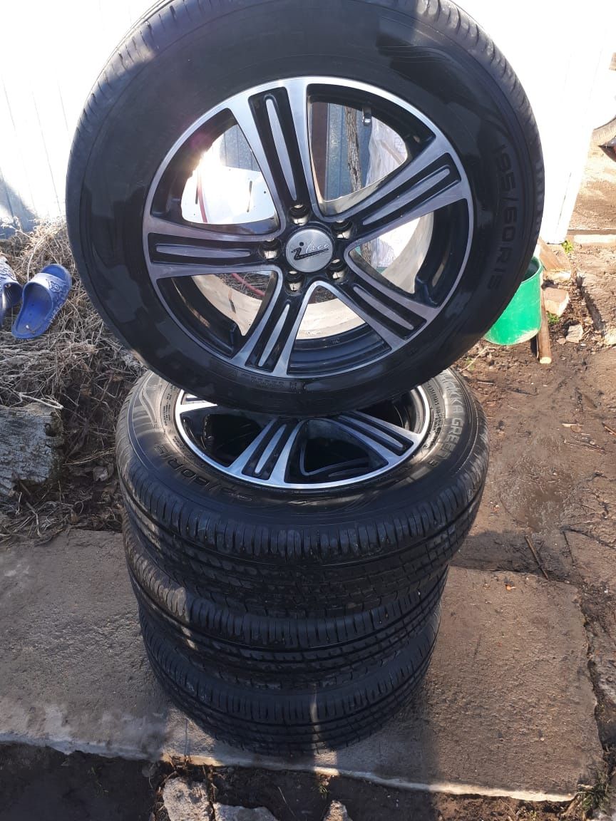 Продам колёса летние, HAKKA GREEN 3