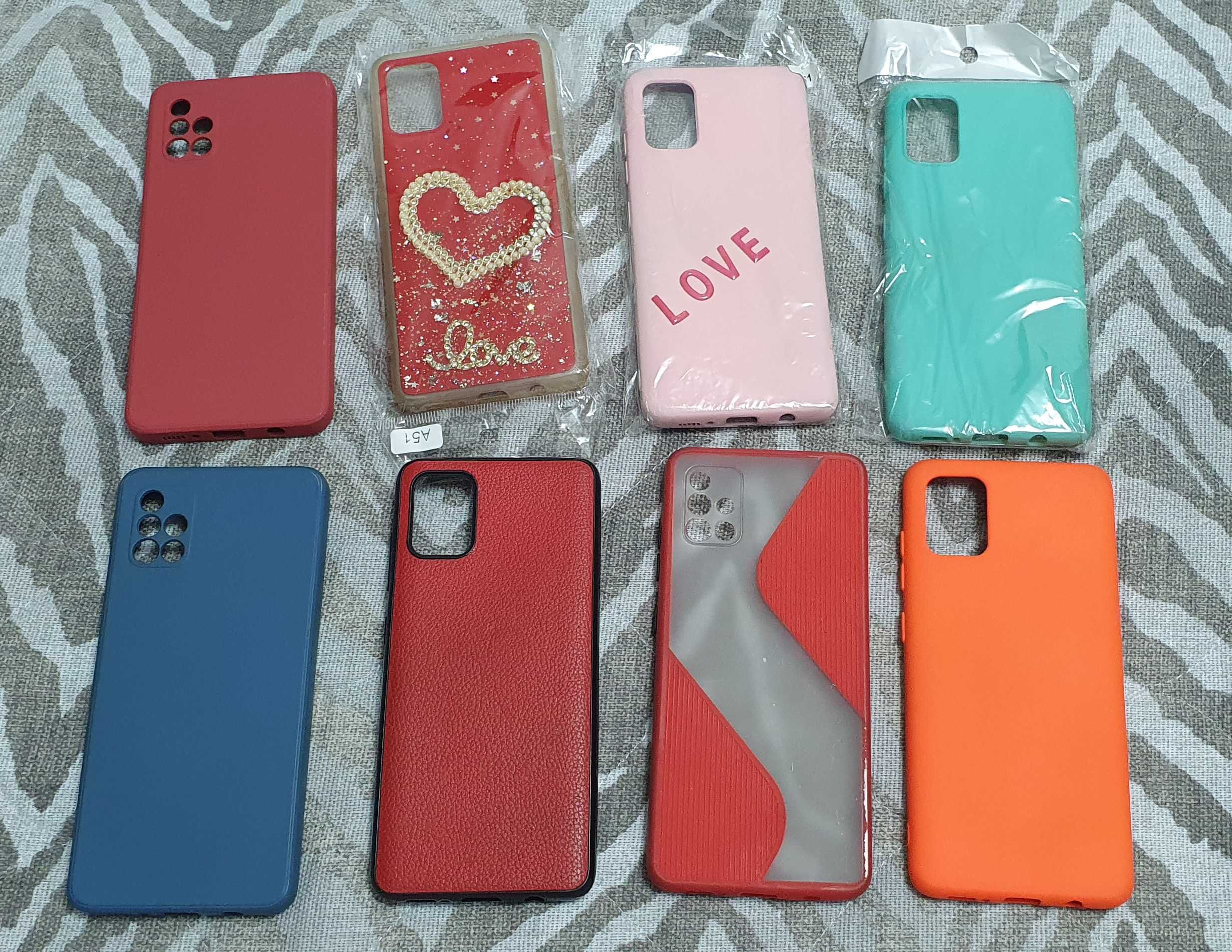 Продам чехлы и стёкла на Samsung Galaxy A51, А52, А53, Galaxy S10e
