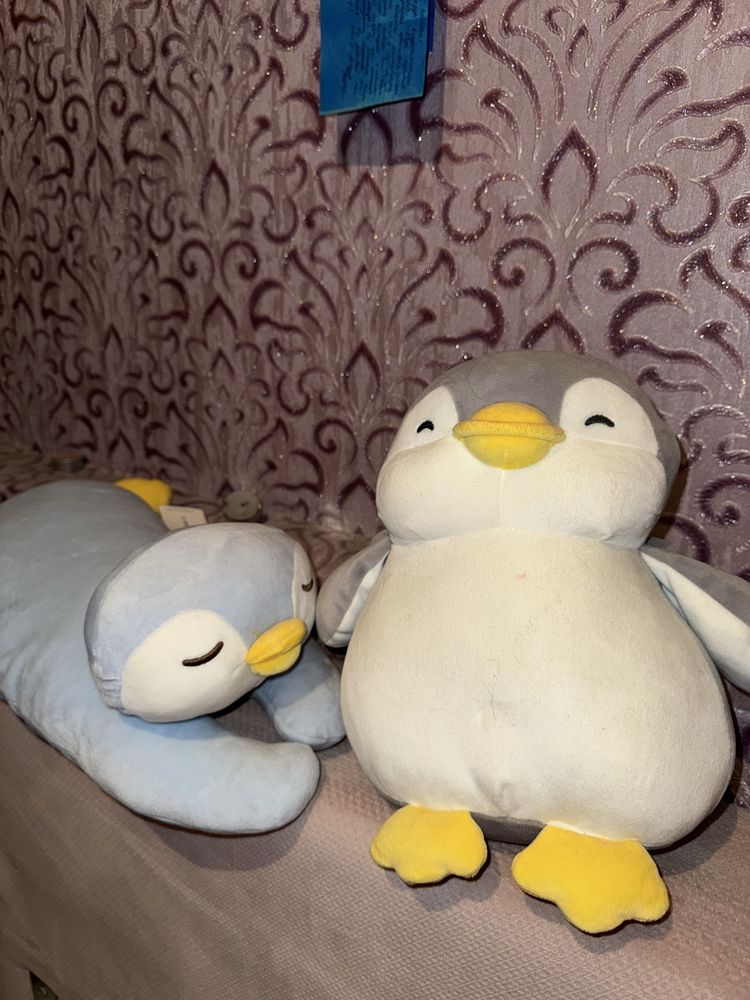 Игрушки с miniso пингвины