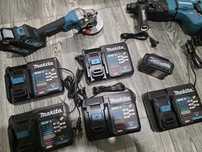 Зарядное устройство makita xgt dc40ra и ушм Makita GA029GZ