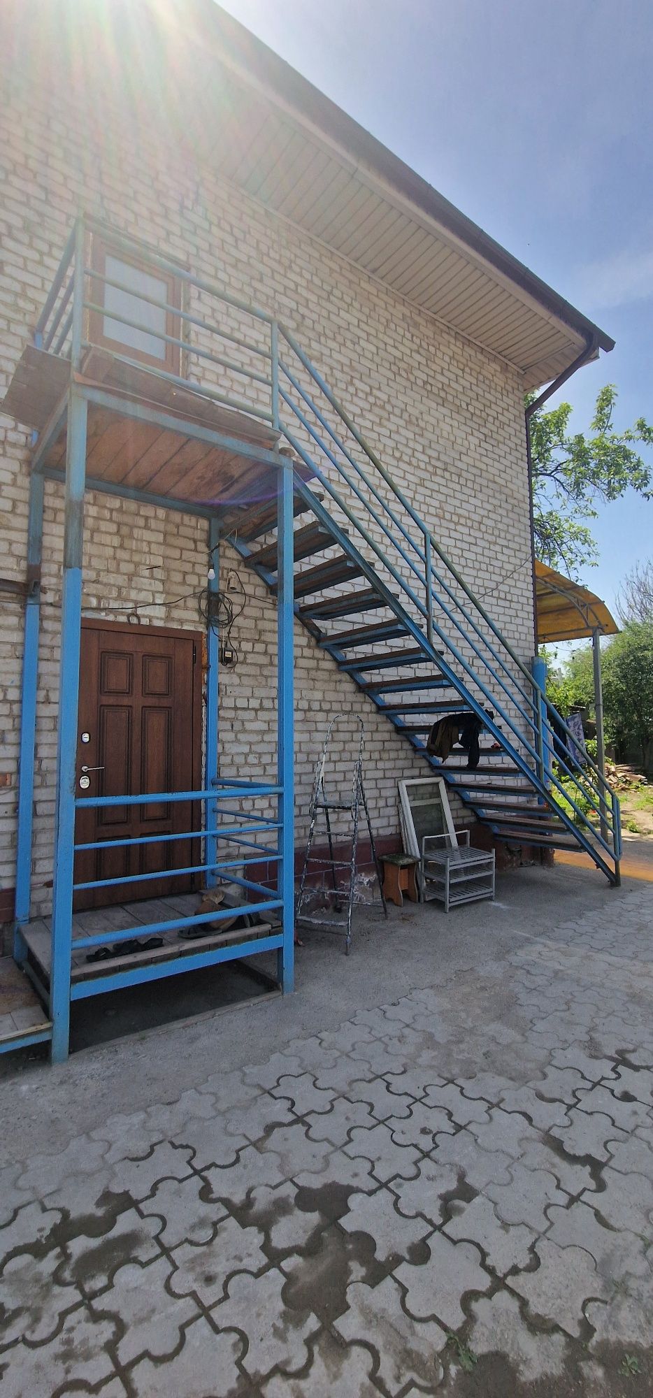 Лестница металлическая на 2ой этаж