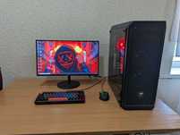 Игровой ПК Ryzen 5 2600 + GTX 1650