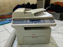 Сетевой лазерный чернобелый МФУ 4в1 принтер Xerox 3200 автоподатчик