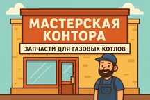 Запчасти для газовых котлов б/у и новые в Алматы в ассортименте
