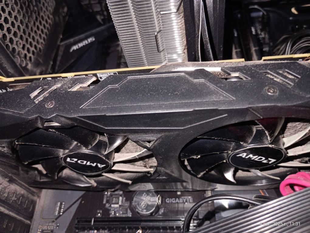 Видеокарта rx580